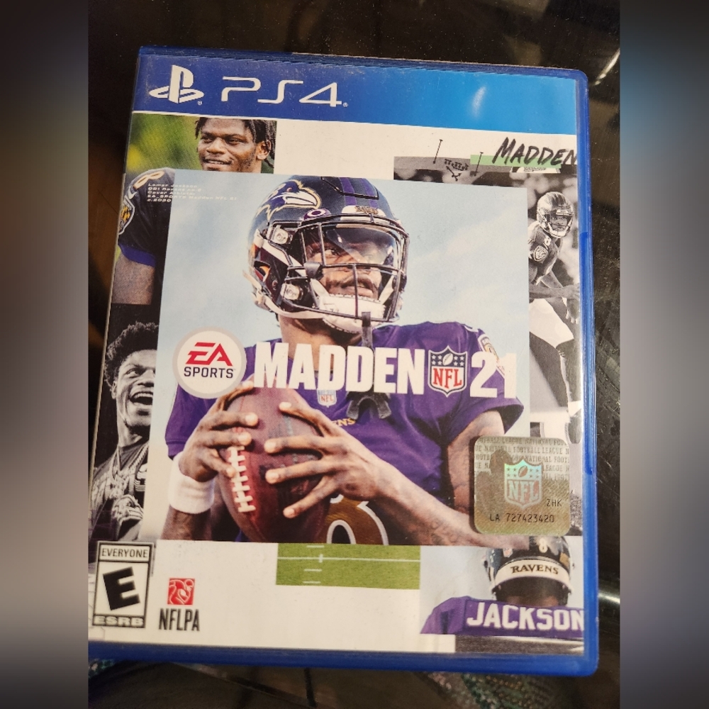 EA Sports Madden NFL 21 PS4 Video Game - Purple
